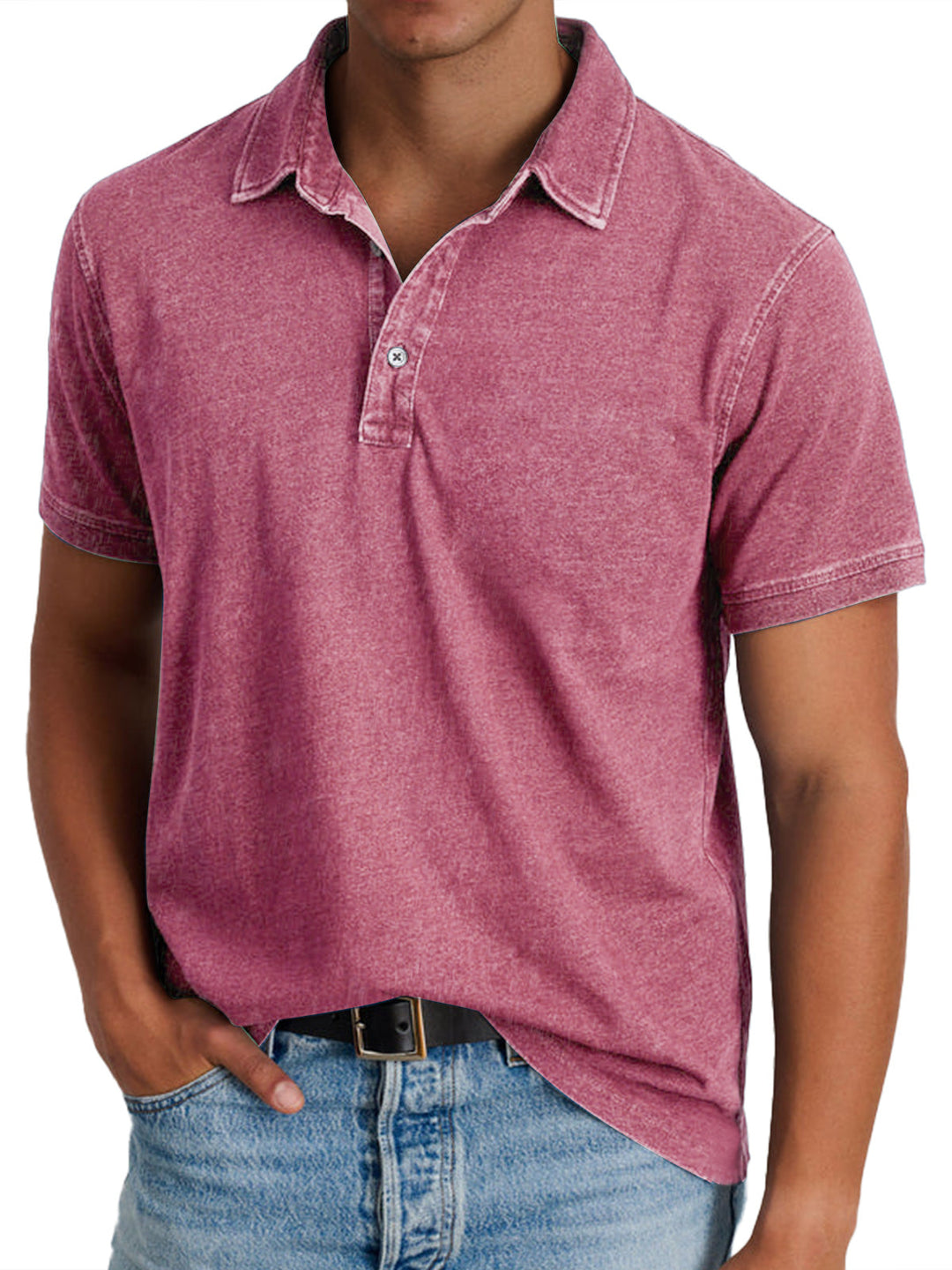 Lenoir™ - Polo avec collier pour hommes