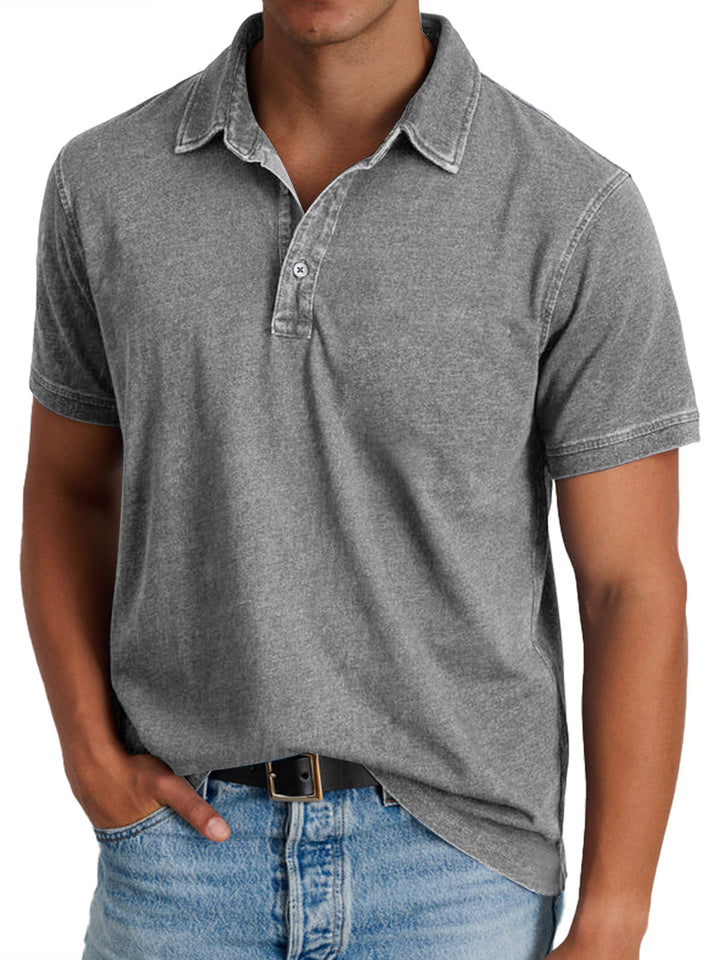 Lenoir™ - Polo avec collier pour hommes