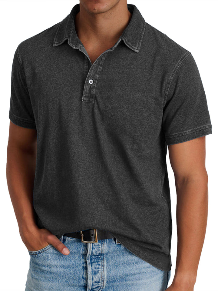 Lenoir™ - Polo avec collier pour hommes