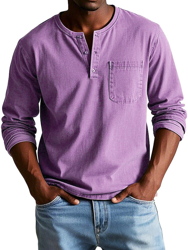 Confianza™ - Camisa vintage de manga larga