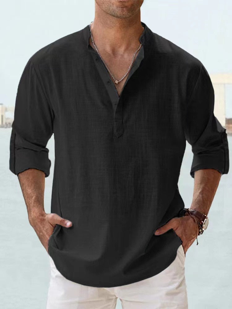 Beau™ | Camisa de lino Ademend