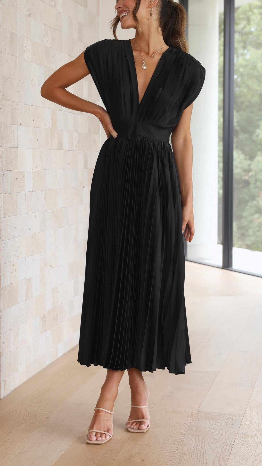 Lenoir™ | Robe plissée élégante