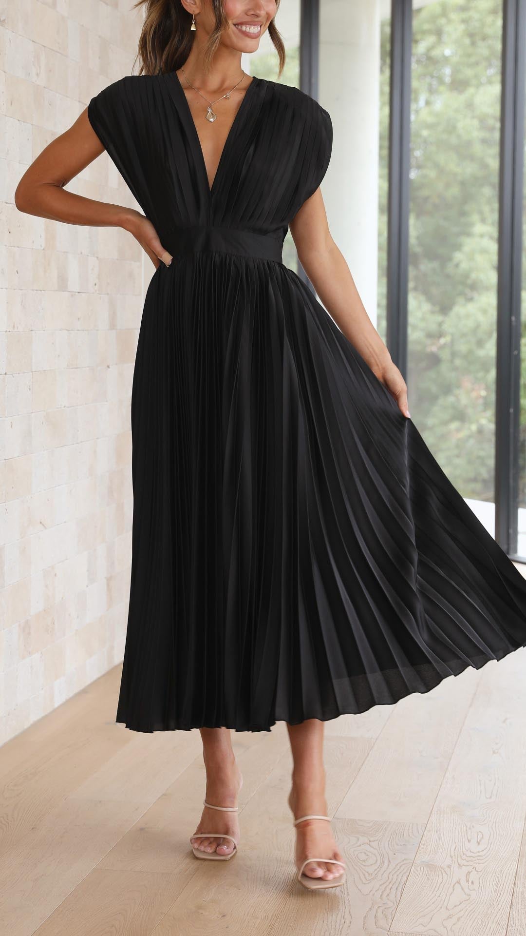 Lenoir™ | Robe plissée élégante