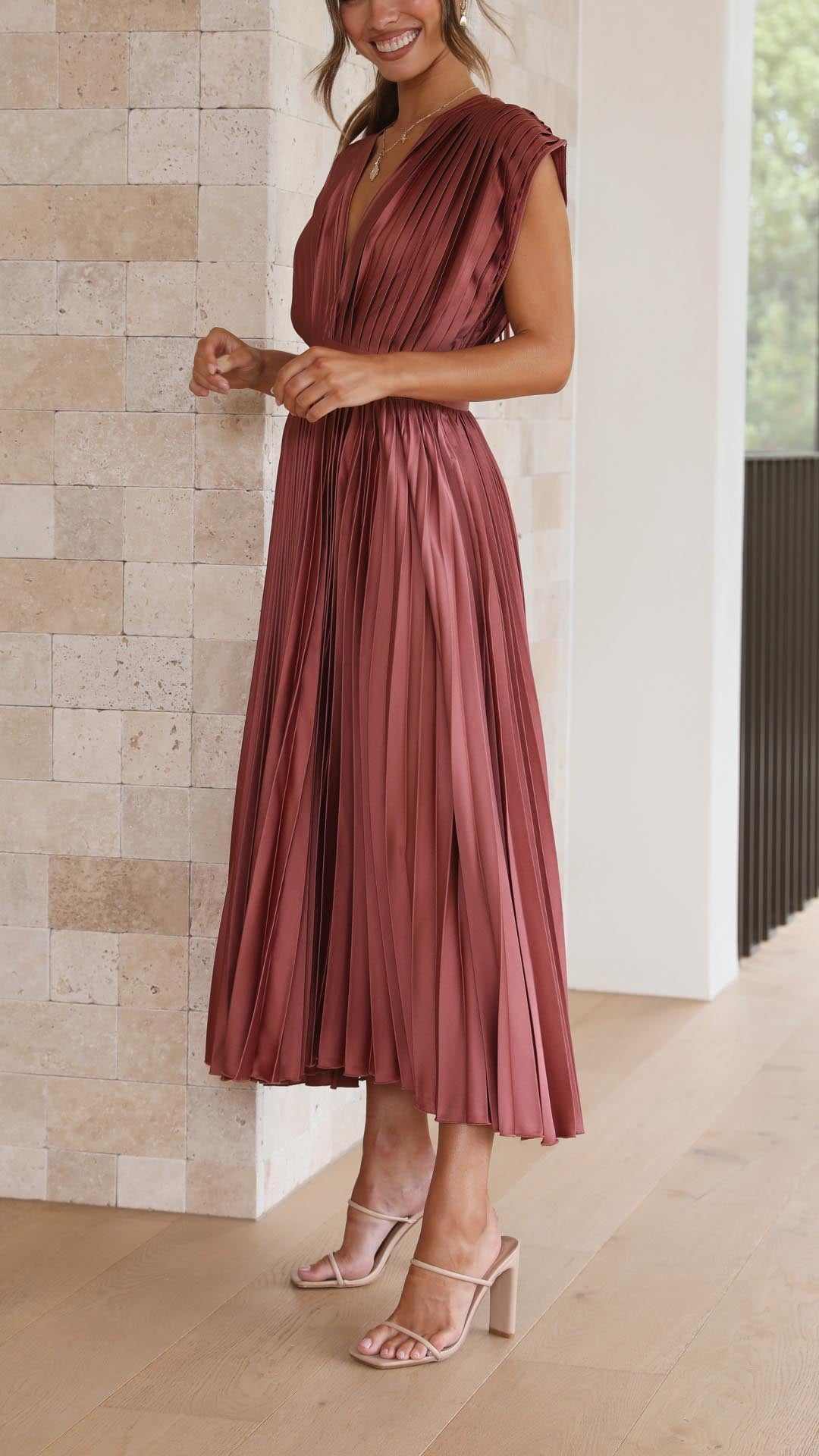 Lenoir™ | Robe plissée élégante