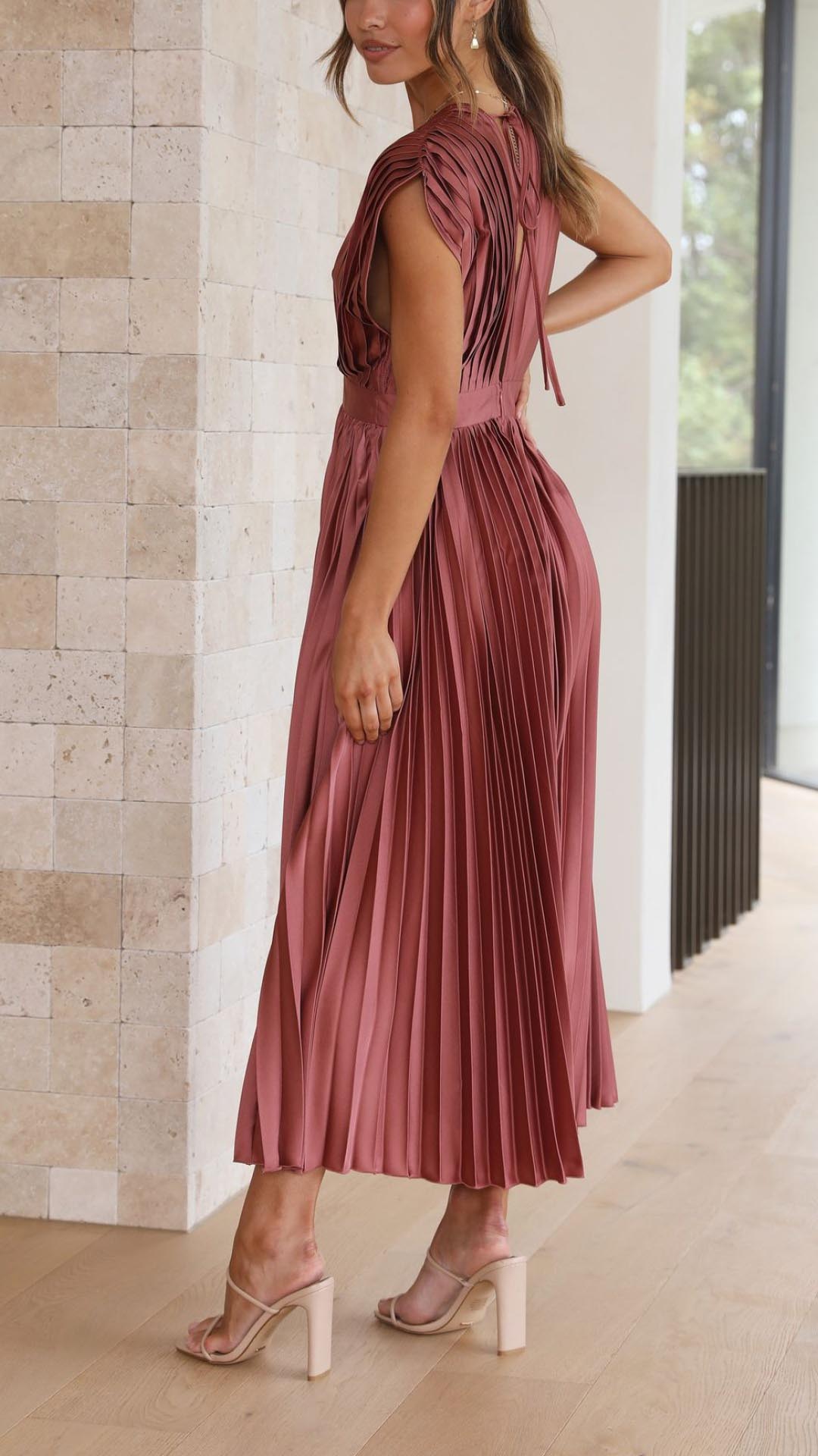 Lenoir™ | Robe plissée élégante