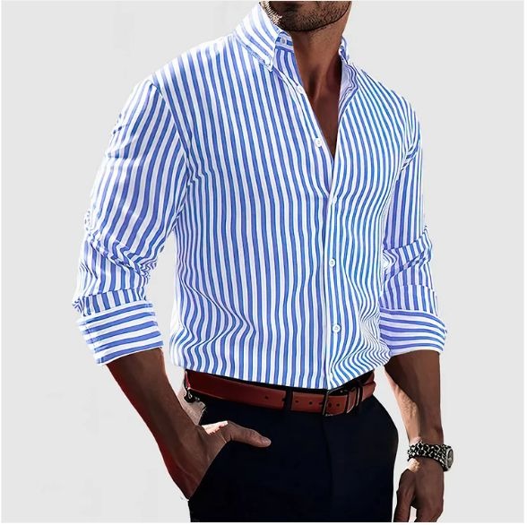 Lenoir™ - Chemise Confidence à rayures