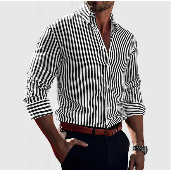Lenoir™ - Chemise Confidence à rayures